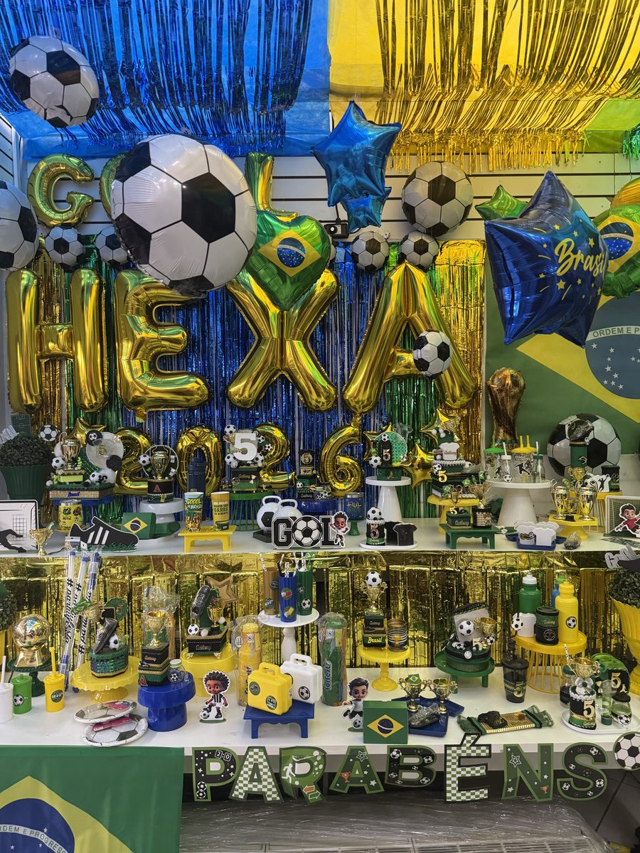 Decoração de festa tema Brasil – Florifesta